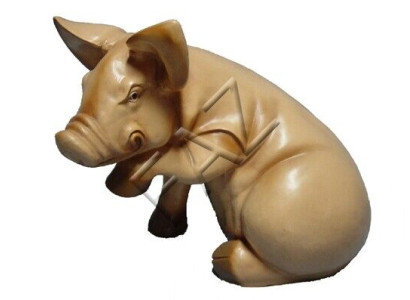 Design Pig Figure Garden Statue Sculpture Figures Sculptures Decoration new