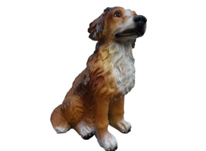 Decorative figure statue sculpture 35 cm figures statues sculptures A115 garden dog