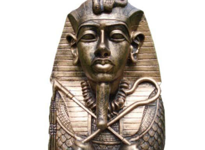 Figure Egyptian Ramses II Statues Figures Decoration Plastic 35cm Egypt
