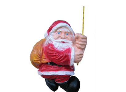 Santa Clfrom  Christmas 32cm Decoration Sleigh Figure Statue Decoration