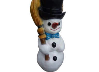 Snowman figure statue decoration figures decoration 43cm winter new statues new sculpture