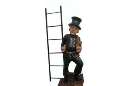 Sculpture chimney sweep sculpture statues figures exhibitor decoration decoration