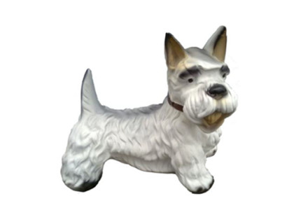 Decorative Figure Statue Sculpture 30 cm Figures Statues Sculptures Garden Dog (A26)