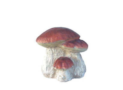 Sculpture Mushroom House Statue Garden Figures 25cm Statues Sculptures Figure new L44