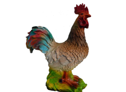 Chicken Figure Statue Garden Decoration Sculpture Decorative Sculptures