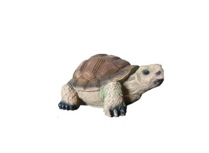 Decoration figure living room modern statue turtle garden painted 18 cm decoration