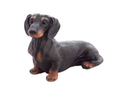 Dachshund Figure Statue Garden Sculpture Decorative Sculptures Decoration