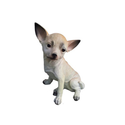 Dog figure statue garden sculpture decorative sculptures decoration