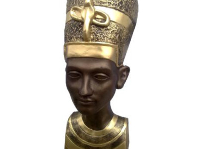 Egyptian Figure Nefertiti Bust Plastic Figures Statues Sculptures Statue