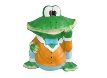 Abstract Sculpture Frog Decoration Figure Plastic Realistic Decorative Statue