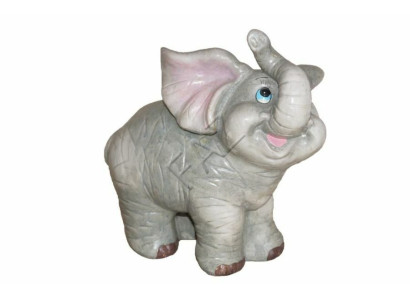 Design Elephant Figure Statue Sculpture Figures Sculptures Garden Decoration Decoration