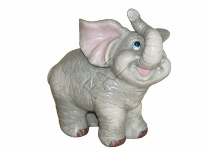 Design Elephant Figure Statue Sculpture Figures Sculptures Garden Decoration Decoration