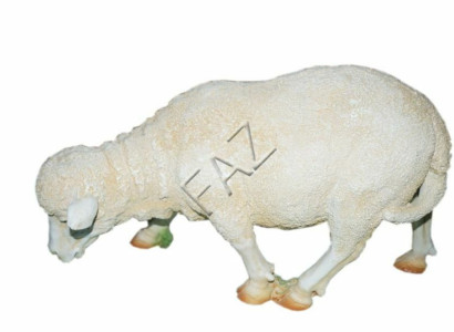 Design sheep grazing figure garden statue sculpture figures sculptures decorative statues