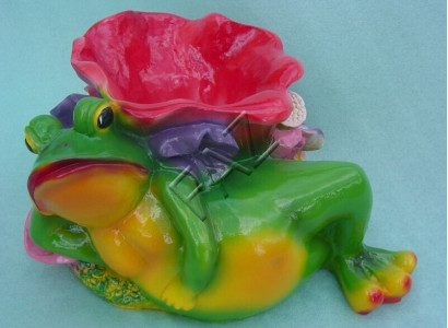 Design Frog Figure Garden Statue Sculpture Figures Sculptures Decoration c504
