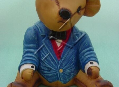 Design Teddy Figure Statue Sculpture Figures Sculptures Decoration Decoration new c422