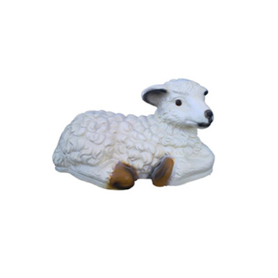 Beautiful decorative modern sculpture of a sheep, figure height 20 cm.