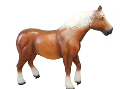 Russian Stallion Horse Decoration Figure Figures Statues 80cm Statue Sculpture