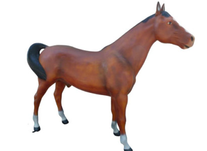 Russian Stallion Horse Decoration Figure Figures Statues 223cm Statue Sculpture