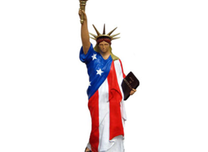 Liberty Statue Figure Sculpture Liberty USA New York Lamp Lighting Light fixture