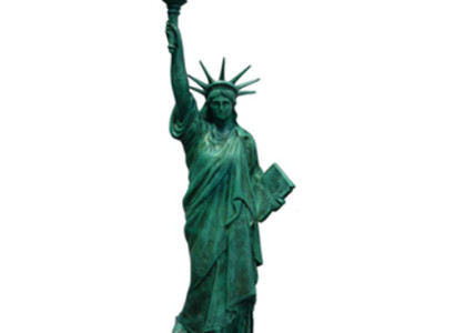 Liberty Statue Figure Sculpture Liberty Floor Lamp Lamp Lighting Light fixture
