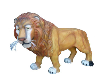 Garden Decoration Zoo Lion Statue Figure Decorative Statues Sculpture Figures 210cm new
