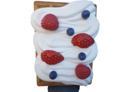 Figure waffle stand gastronomy sculpture statues figures decoration 120cm
