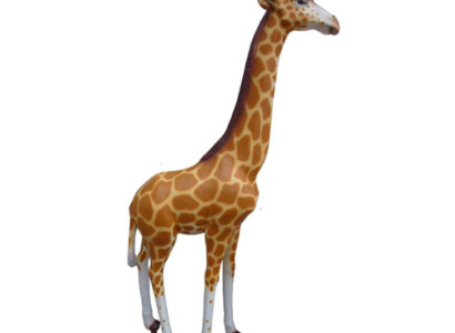 Garden Decoration Zoo Giraffe Statue Figure Decorative Statues Sculpture Figures 195cm