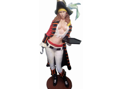 Pirate Figure Statue Design Sculpture Decoration Caribbean Pirate Garden Decoration 189cm