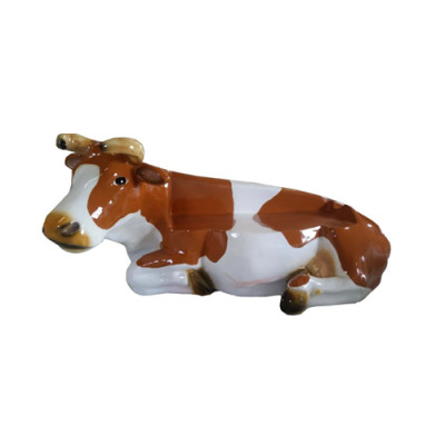 Cow Cattle Life Size Figure Decoration Statues Sculpture Garden Decorative Figures 200cm