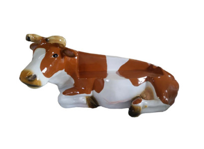 Cow Cattle Life Size Figure Decoration Statues Sculpture Garden Decorative Figures 200cm