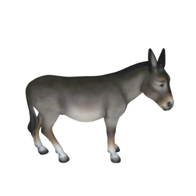 Donkey Life Size Figure Decoration Statues Sculpture Garden Decorative Figures 174cm new