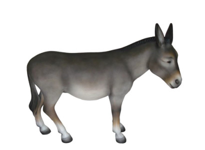 Donkey Life Size Figure Decoration Statues Sculpture Garden Decorative Figures 174cm new