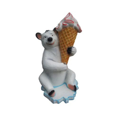 Ice Cream Statue Ice Cream Parlor Restaurant Gastronomy Statues Ice Cream 128cm