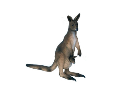 Kangaroo Life Size Figure Decoration Statues Sculpture Garden Decorative Figures 174cm