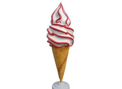 Ice Cream Figure Statue Stand Ice Cream Parlor Gastronomy Statues new
