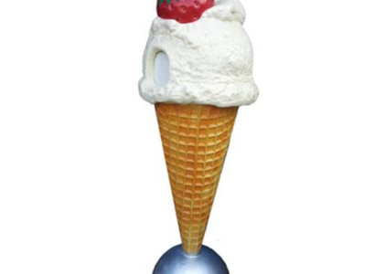 Ice Cream Figure Statue Stand Ice Cream Parlor Rabbit Gastronomy Statues 170cm new