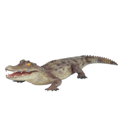 Crocodile Garden Decoration Life Size Statue Figures Sculpture 198cm Statues Figu