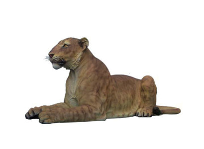 Decoration Garden Figures Animal Statue Sculpture Lioness Decorative Statues Figure 70x170cm