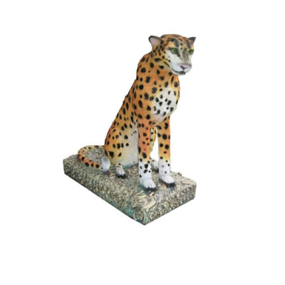 Decoration garden figure statue figures statues decoration new sculptures cheetah Africa