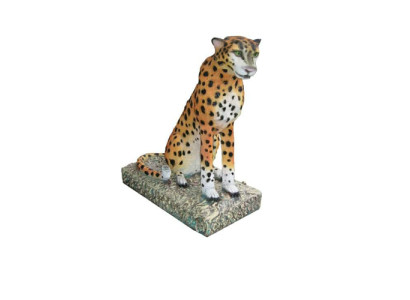 Decoration garden figure statue figures statues decoration new sculptures cheetah Africa