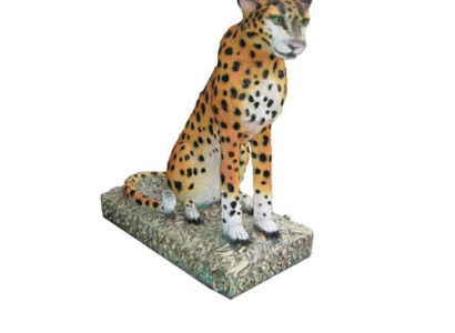 Decoration garden figure statue figures statues decoration new sculptures cheetah Africa