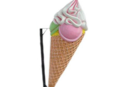 Ice Cream Ice Cream Parlor Wall Decoration Figures Gastronomy Sculptures new 110 cm