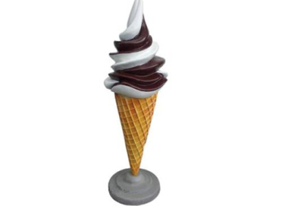 Ice Cream Ice Cream Parlor Sculpture Decoration Figures Stand 130cm new Gastronomy
