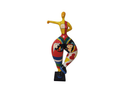 bAll rina figure abstract figures statues modern statue colorful painted new 85cm
