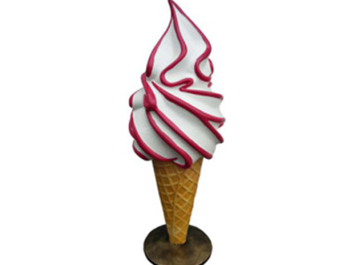 Ice Cream Ice Cream Parlor Wall Decoration Figures Stand 105cm new Gastronomy