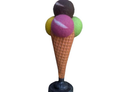 Ice cream sculpture chocolate ice cream statue sculptures statues 140cm statues new