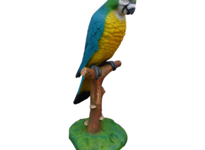 Parrots bird figure abstract figures statues modern painted new 110cm statue