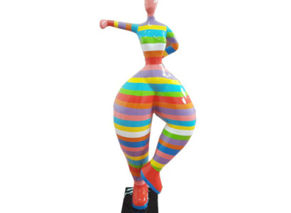 Modern figure BAll rina PVC sculpture decoration 85cm decorative figures statues new