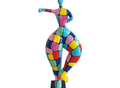 Modern figure BAll rina PVC sculpture decoration 85cm decorative figures statues new