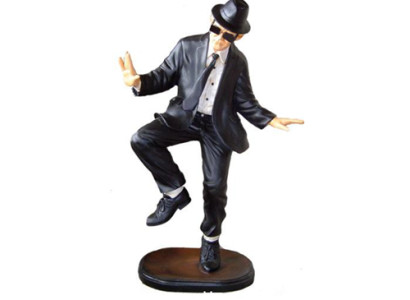 Decorative Figure Statue Sculpture 90cm Figures Statues Sculptures Men Black Brothers